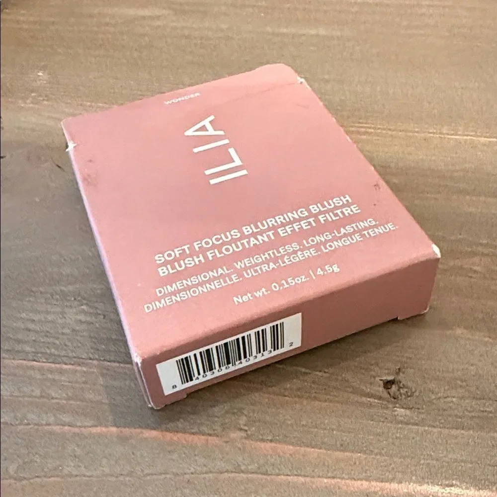 ILIA Soft Focus Blurring Blush - Talc-Free Powder Blush Color is Wonder